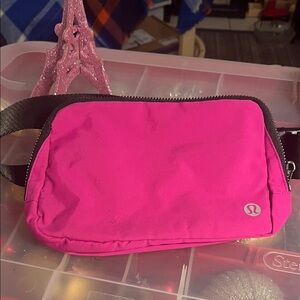 lululemon athletica Pink Travel Bag